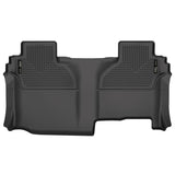 Husky Liners 2019-2021 Silverado/Sierra 1500/2500/3500 Double Cab X-ACT 2nd Seat Floor Liner - Black