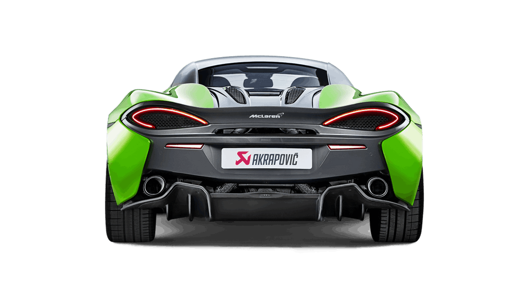Akrapovic 16-17 McLaren 540C 570S Slip-On Line (Titanium) w/ Carbon Tips