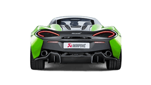 Carica l&#39;immagine nel visualizzatore di Gallery, Akrapovic 16-17 McLaren 540C 570S Slip-On Line (Titanium) w/ Carbon Tips