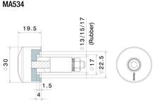 Load image into Gallery viewer, Rizoma Bar-end Plug - Series 534