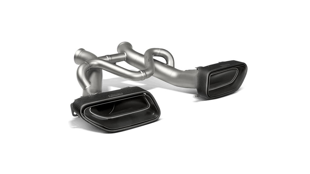 Akrapovic 14-17 McLaren 650S/650S Spyder Slip-On Line (Titanium) w/ Carbon Tips