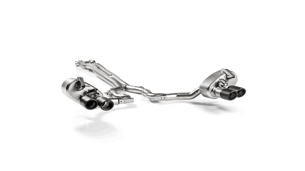 Akrapovic Evolution Line Cat Back (Titanium) (Tips Not Incl.) for 2017-20 Porsche Panamera Turbo