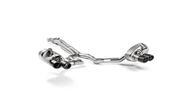 Akrapovic Evolution Line Cat Back (Titanium) (Tips Not Incl.) for 2017-20 Porsche Panamera Turbo