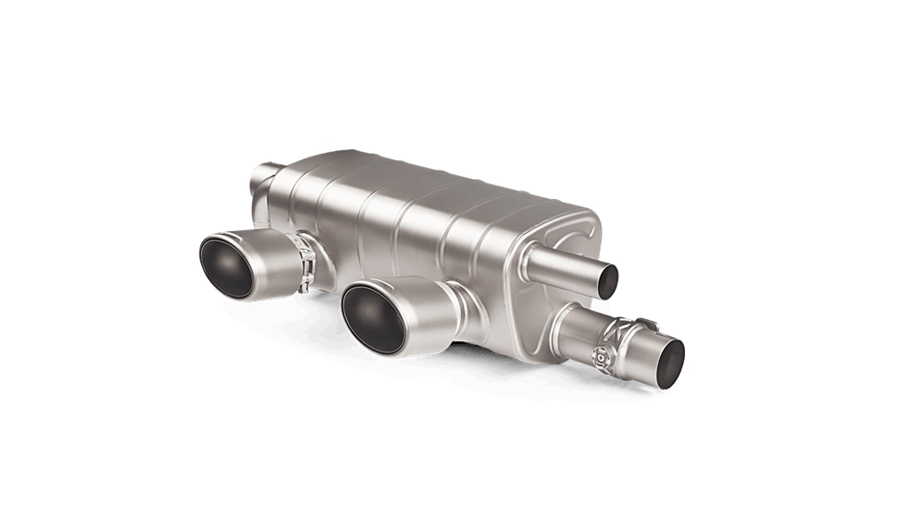 Akrapovic Slip on with Titanium tips for 20616-17 Porsche 911 Carrera S/4/4S/GTS (991.2)