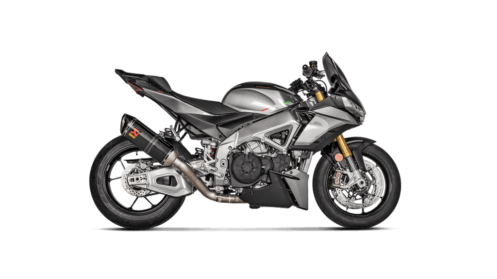 Akrapovic Slip-On Exhaust 2021+ Aprilia RSV4 / Tuono V4 1100 RR / Factory