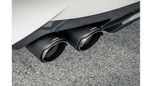 Laden Sie das Bild in den Galerie-Viewer, Akrapovic Slip-On Line (Titanium) w/Carbon Fiber Tips for 2019-2024 BMW Z4 M40i