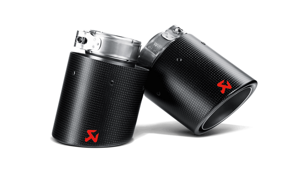 Akrapovic 09-12 Volkswagen Golf GTD (VI) Tail Pipe Set (Carbon)