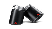 Load image into Gallery viewer, Akrapovic 09-12 Volkswagen Golf GTD (VI) Tail Pipe Set (Carbon)