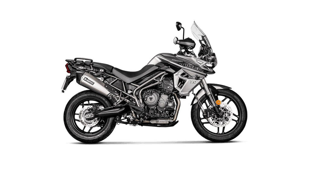 Akrapovic Slip-On Exhaust for 2019 Triumph Tiger 800