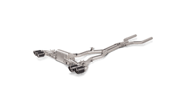 Akrapovic Evolution Line Cat Back (Titanium) with Carbon Fiber Tips for BMW M8 / M8 Competition Gran Coupe (F93)
