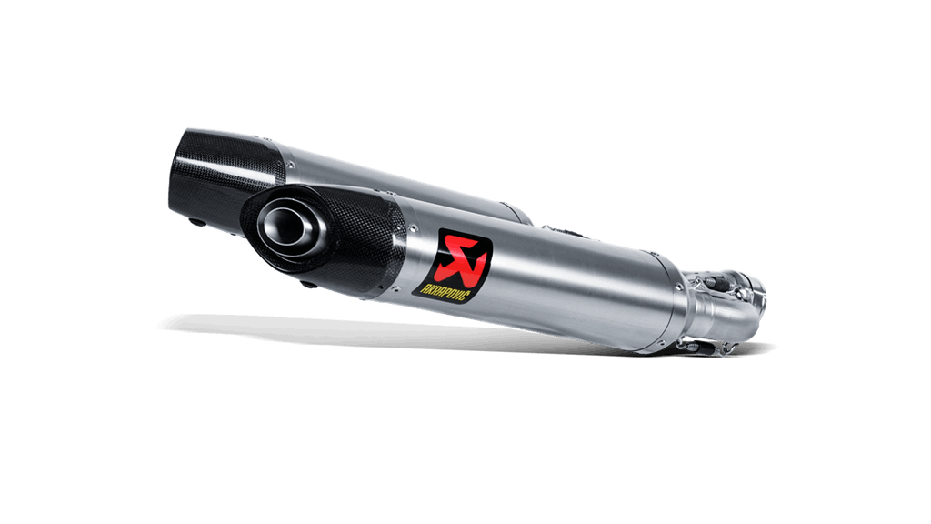 Akrapovic Slip-On Exhaust for 2008-2016 Aprilia Dorsoduro 750
