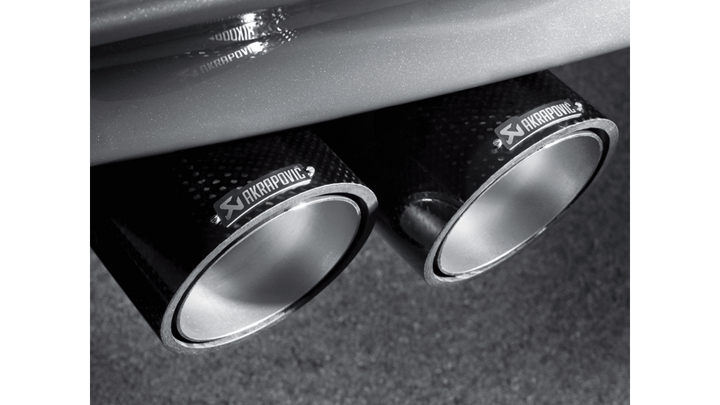 Akrapovic Slip-On Line (Titanium) for 2011-12 BMW 1 Series M Coupe