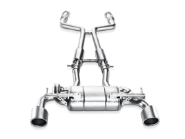 Akrapovic Evolution Line Cat Back (SS) w/ Carbon Tips for 2009-20 Nissan 370Z