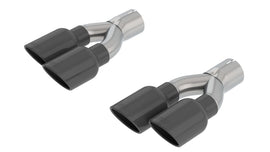 Borla Black Chrome 3in Tip Kit for 2018-2024 Jeep Grand Cherokee TrackHawk 6.2L