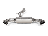 Akrapovic Evolution Line Cat Back (Titanium) w/Carbon Fiber/Titanium Tips for 2020+ Audi RS Q8 (M4)