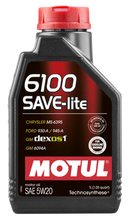 Load image into Gallery viewer, Motul Technosynthese Engine Oil 6100 SAVE-LITE 5W20 - Ford M2C 930-A 945-A API SN image 1