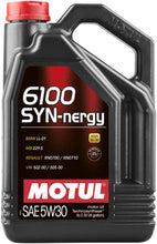 Load image into Gallery viewer, Motul Technosynthese Engine Oil 6100 SYN-NERGY 5W30 - VW 502 00 505 00 - MB 229.5