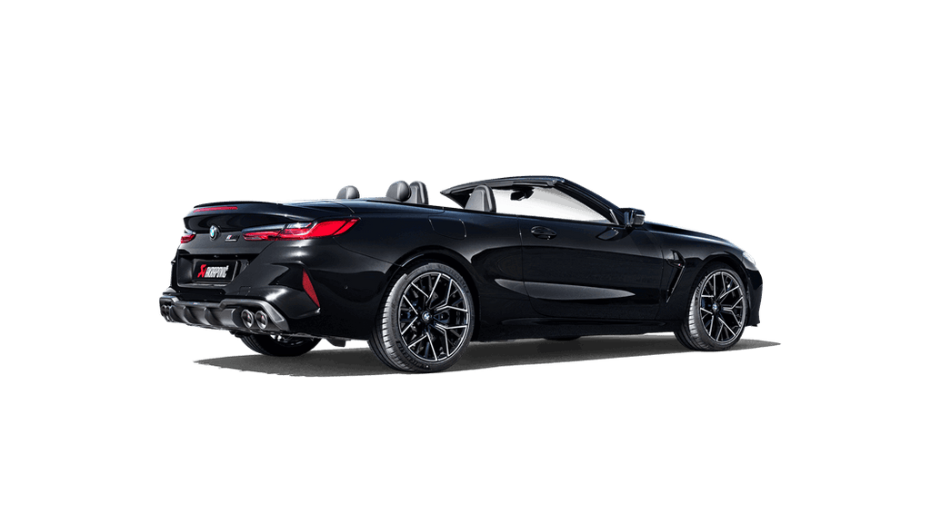 Akrapovic Evolution Line Cat Back (Titanium) w/Carbon Tips BMW M8 Coupe/Cabriolet (F91/F92)