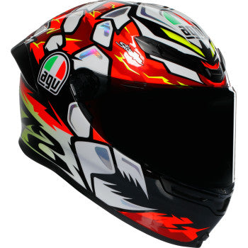 AGV K6 S Bezzecchi 2024 Design Full Face Helmet (ECE 2206)