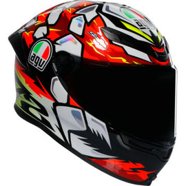 AGV K6 S Bezzecchi 2024 Design Full Face Helmet (ECE 2206)