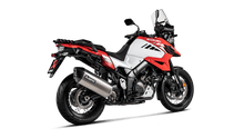 Charger l&#39;image dans la galerie, Akrapovic Slip-On Exhaust for 2020 Suzuki VStrom 1050