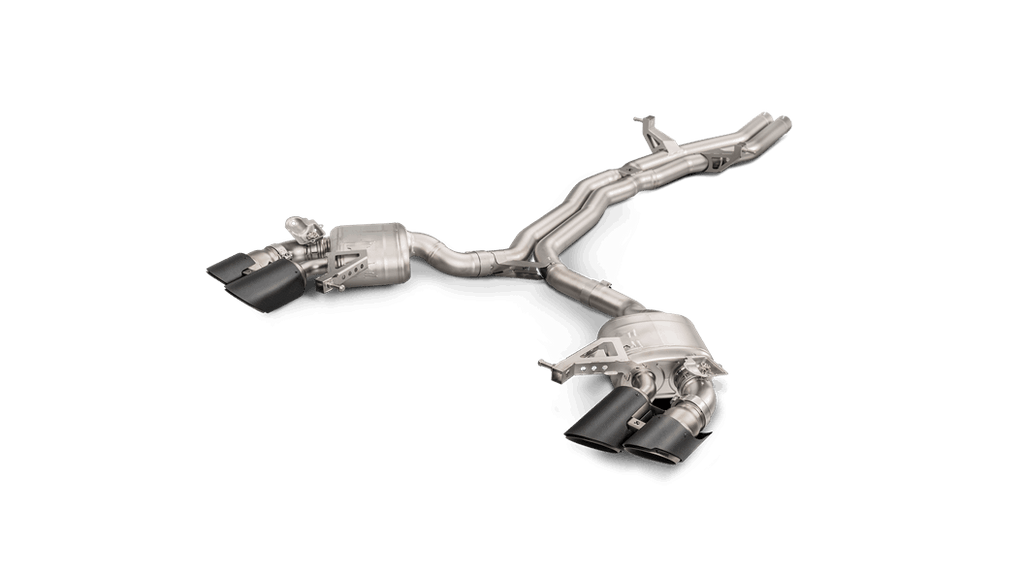 Akrapovic Evolution Line Cat Back (Titanium) w/ Titanium Tips for 2014-18 Porsche Macan S/ GTS/ Turbo (95B)