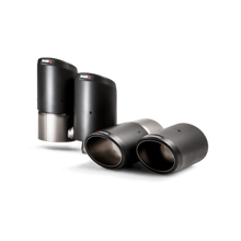 Cargar imagen en el visor de la galería, Akrapovic Evolution Line Cat Back (Titanium) with Carbon Fiber Tips for 2018+ Porsche Cayenne V6 (536)