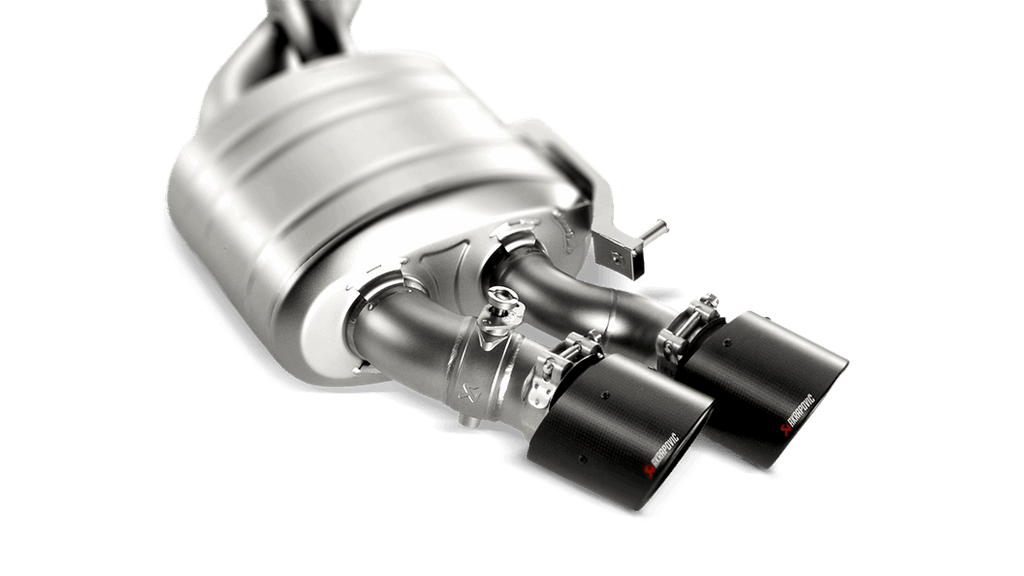 Akrapovic  Evolution Line Cat Back (Titanium) w/ Carbon Tips for Audi S6 (C7)