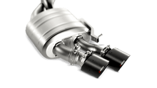 Cargar imagen en el visor de la galería, Akrapovic  Evolution Line Cat Back (Titanium) w/ Carbon Tips for Audi S6 (C7)