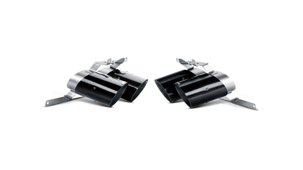 Akrapovic 09-14 Lamborghini Gallardo LP 550-2 Coupe Tail Pipe Set (Carbon)