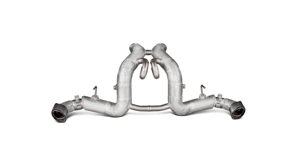 Akrapovic 16-17 McLaren 540C 570S Slip-On Line (Titanium) w/ Carbon Tips