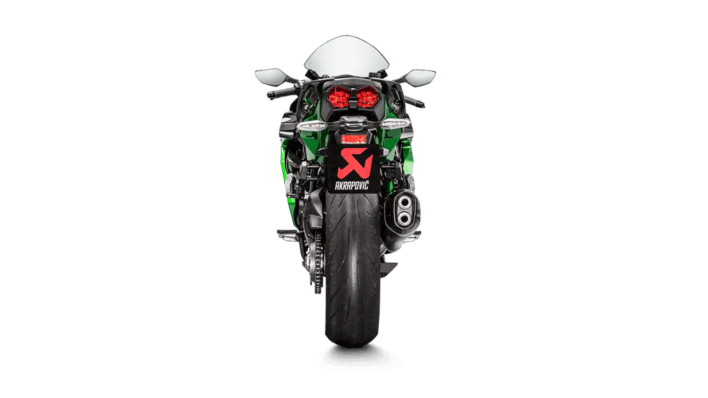 Akrapovic Slip-On Exhaust for 2018-2021 Kawasaki H2 SX