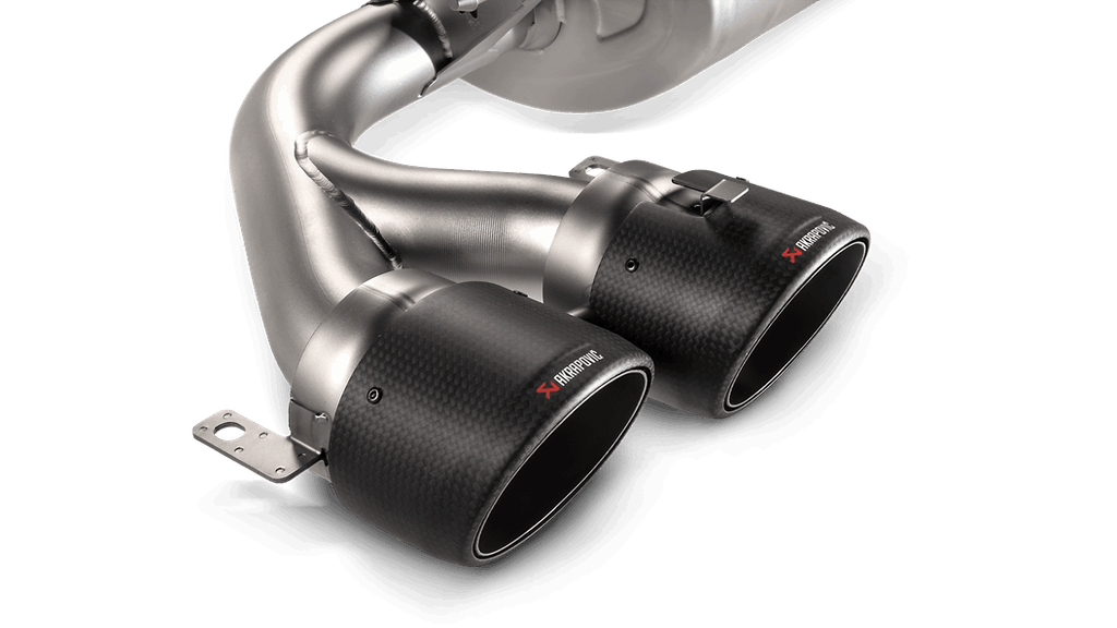 Akrapovic Slip-On Line Titanium Tips for 2019-2024 Mercedes-Benz CLA35 AMG