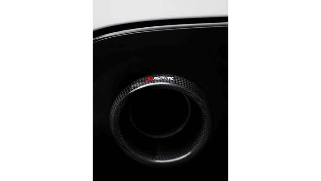 Akrapovic Slip-On Line Carbon Tips for 2009-12 Renault Clio III RS 200
