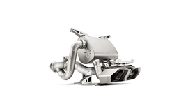 Akrapovic Slip-On Line (Titanium-Inconel) Carbon Titanium Tips for 2011-17 Lamborghini Aventador