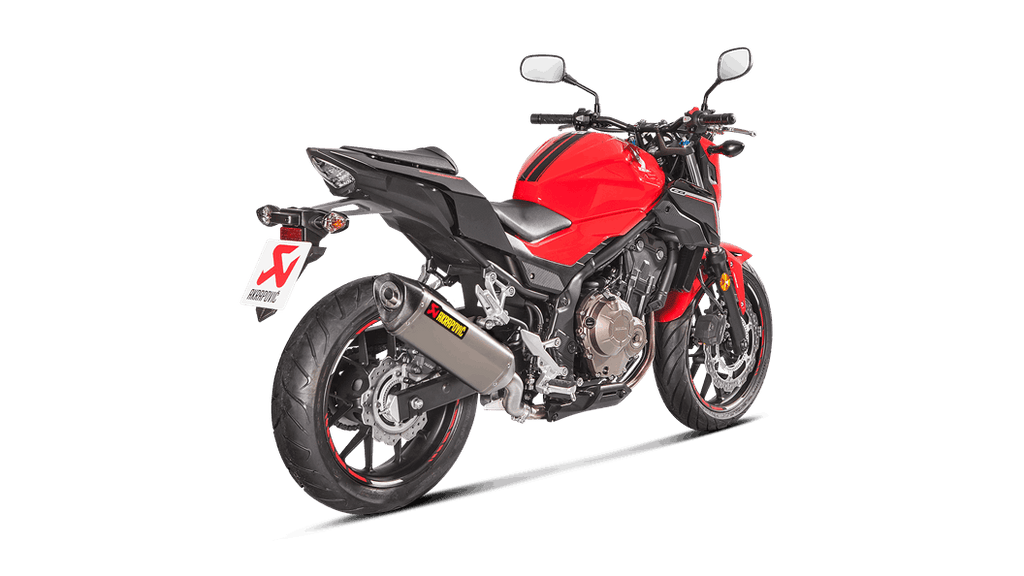 Akrapovic Slip-On Exhaust for 2016-2018 Honda CBR500R / CB500F / CB500X