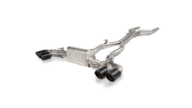 Akrapovic Evolution Line Cat Back (Titanium) w/Carbon Tips BMW M8 Coupe/Cabriolet (F91/F92)