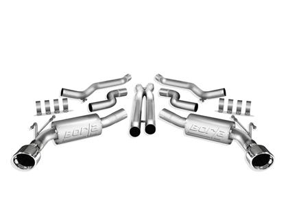 Borla Catback Exhaust System ATAK for 2010-13 Chevrolet Camaro SS 6.2L