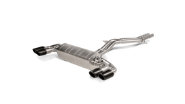 Akrapovic Evolution Line Cat Back (Titanium - Tips Req) for 2019+ Porsche Cayenne Turbo/Coupe V8 (536)