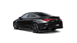 Akrapovic Slip-On Line Titanium Tips for 2019-2024 Mercedes-Benz CLA35 AMG