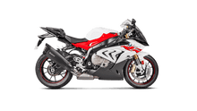 Laden Sie das Bild in den Galerie-Viewer, Akrapovic Black Titanium Slip-On Exhaust For BMW S1000RR 2017-2019 image 2