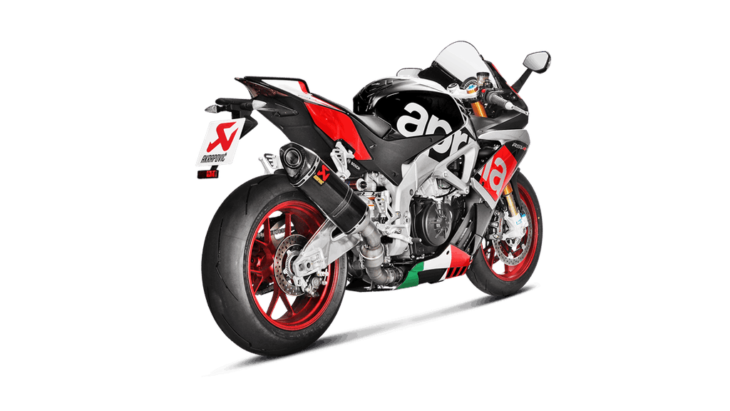 Akrapovic Homologated Slip-On Exhaust Aprilia RSV4 RR / RF 2015-2016 - (MPN # S-A10SO7-HRC)
