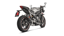 Laden Sie das Bild in den Galerie-Viewer, Akrapovic Homologated Slip-On Exhaust for 2017-2020Triumph Street Triple 765