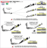 Arrow Racing Headers and Silencers for 2020+ Honda CBR1000RR-R Fireblade