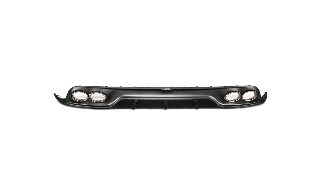 Akrapovic Rear Carbon Fiber Diffuser - Matte Porsche 911 Turbo/Turbo S (991.2) - 2016-19