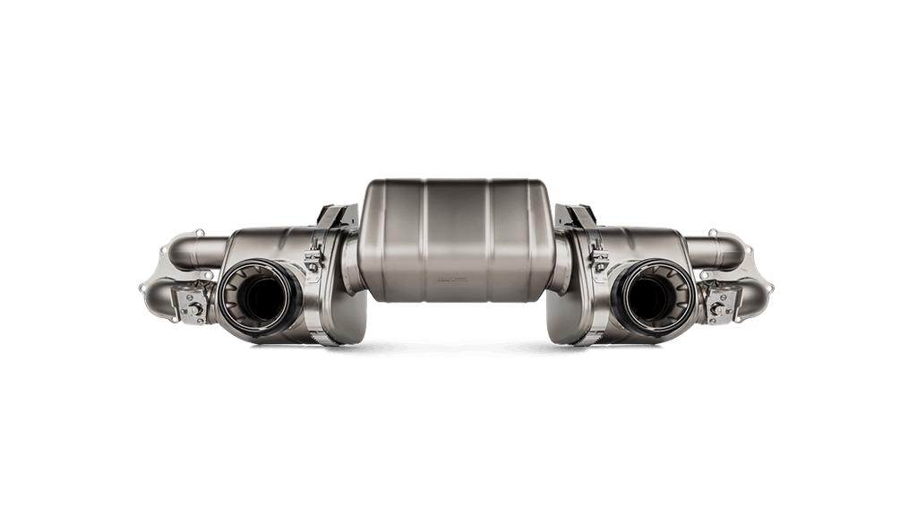 Akrapovic Slip-On Race Line (Titanium) Version 1 for 2020-2024 Porsche Cayman GT4