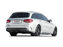 Charger l&#39;image dans la galerie, Akrapovic Evolution Line Cat Back (Titanium) w/ Carbon Tips and Link Pipe for 2015-17 AMG C63 Estate