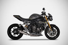 Load image into Gallery viewer, ZARD EXHAUST - Racing Headers/ Link Pipe for 2021+ Triumph Speed Triple 1200 RS and 1200RR img9