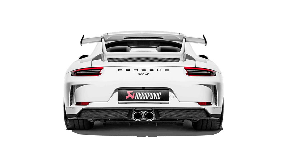 Akrapovic Slip-On Line (Titanium) for 2018-20 Porsche GT3 / RS