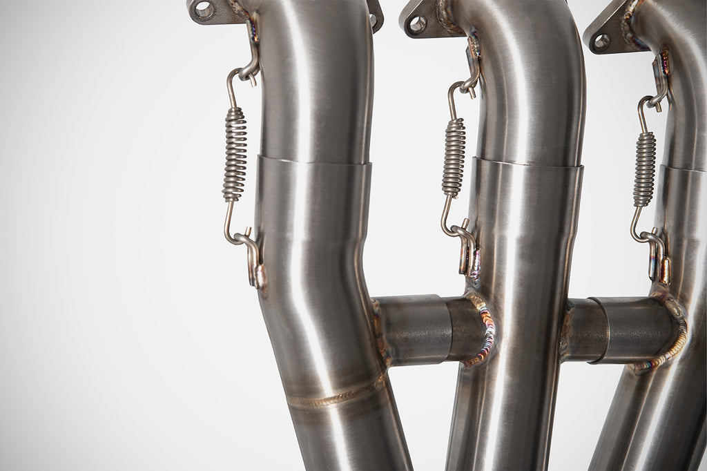 ZARD EXHAUST - Racing Headers/ Link Pipe for 2021+ Triumph Speed Triple 1200 RS and 1200RR img8